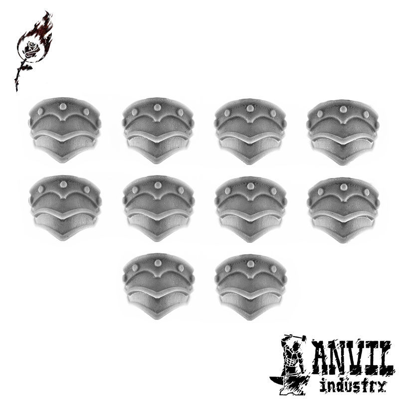 Gothic Banded Pauldrons (5 Pairs) [+€1.32]